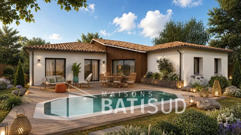 Calysta-4ch136, modèle de maison MAISONS BATI SUD