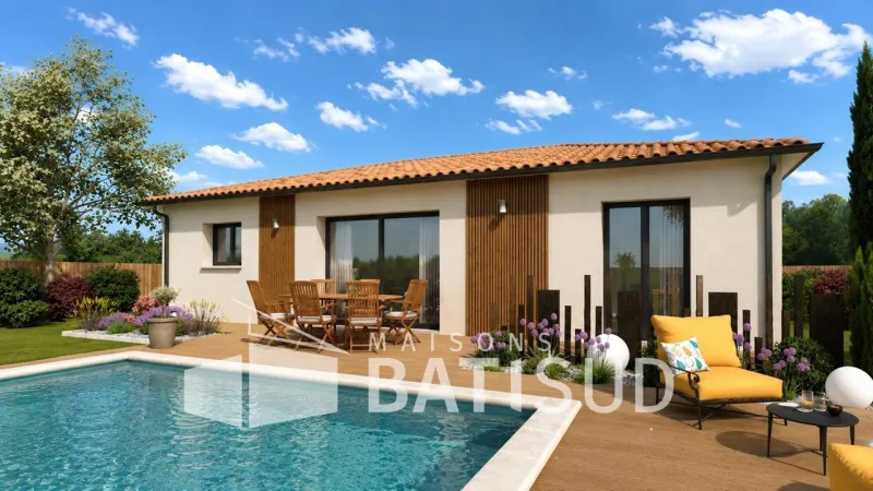 Carla-3ch90, modèle de maison MAISONS BATI SUD
