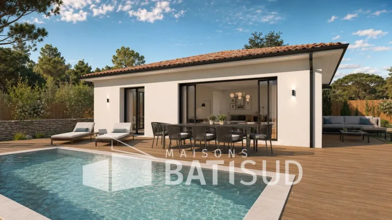 Luca-3ch107, modèle de maison MAISONS BATI SUD