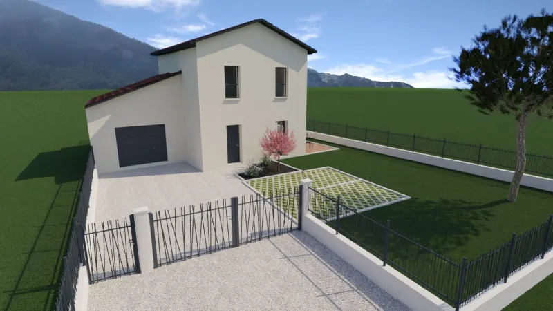 Maison neuve à Crémieu