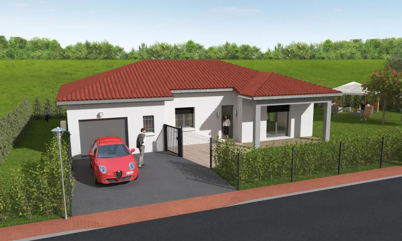 Maison neuve à Frontonas