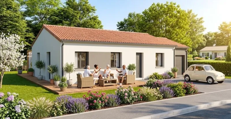Maison neuve à La Chapelle-des-Pots