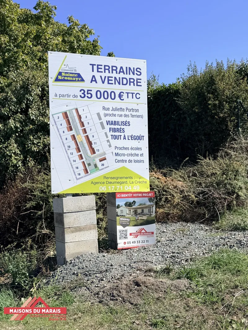 Terrain à bâtir à Sainte-Néomaye