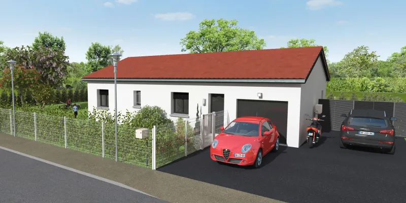 Maison neuve à Chavanoz