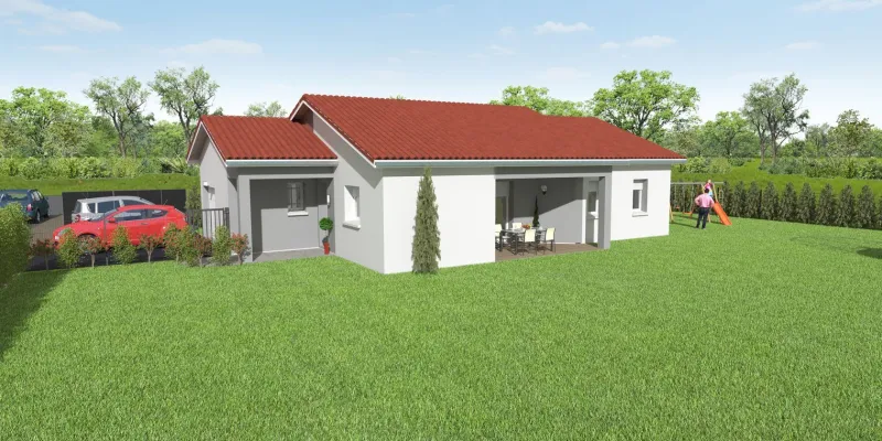 Maison neuve à Montalieu-Vercieu