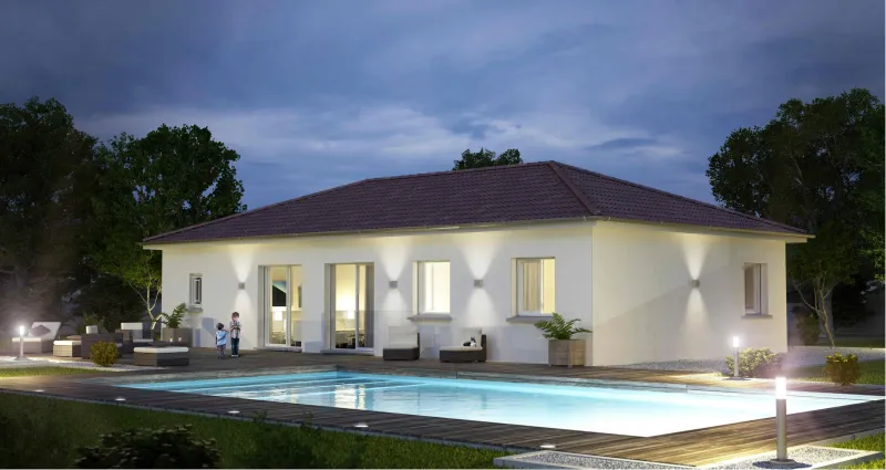 Maison neuve à Satolas-et-Bonce