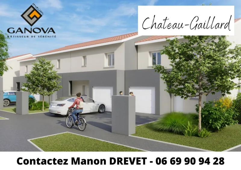 Maison neuve à Chateau-Gaillard