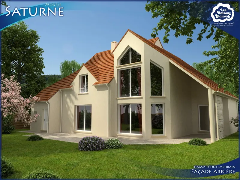 Saturne-4ch202, modèle de maison Maisons Clairval
