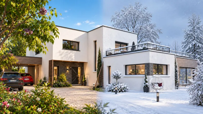 160m², modèle de maison Maisons Françaises Bretonnes