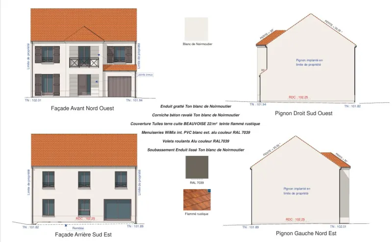 Ormesson sur Marne, modèle de maison Maisons Sésame