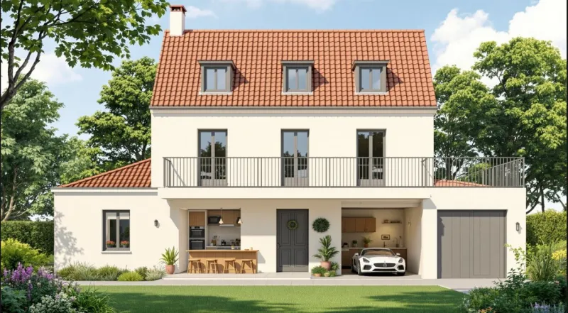 Test Maison 4ch120, modèle de maison Maisons ARDIVA
