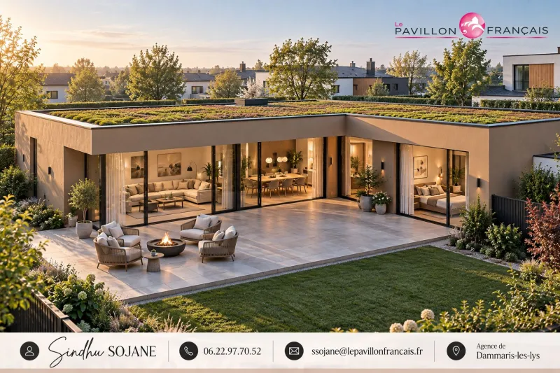 Modèle TP - 115m2 - Plein pied, modèle de maison Le Pavillon Français