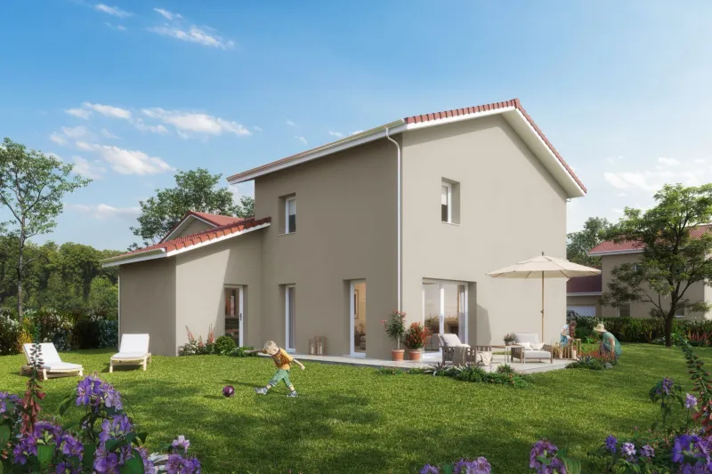 Maison neuve à Vaulx-Milieu