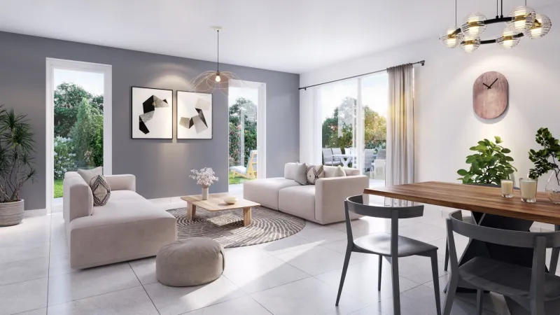 Maison neuve à Vaulx-Milieu