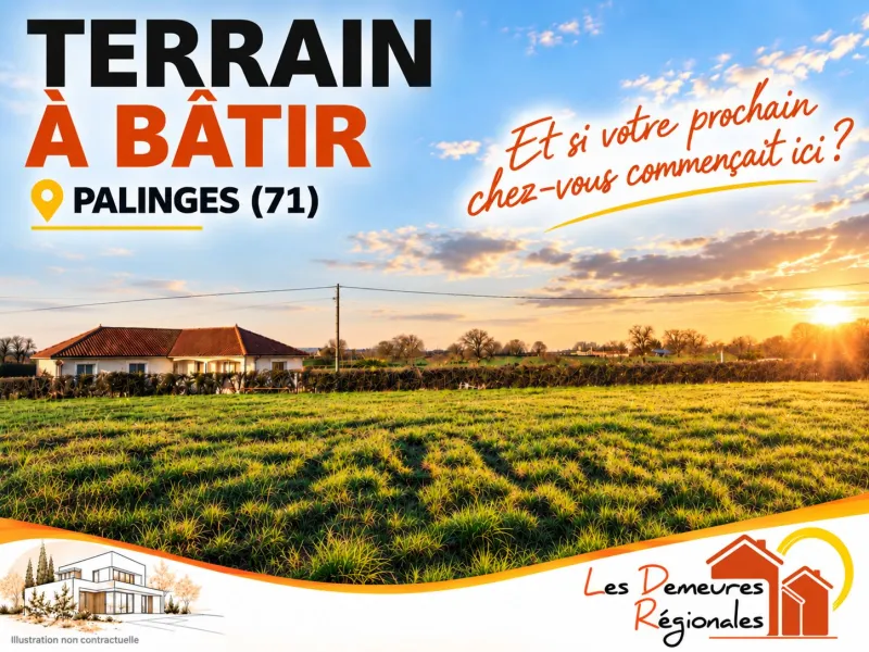 Terrain à bâtir à Palinges