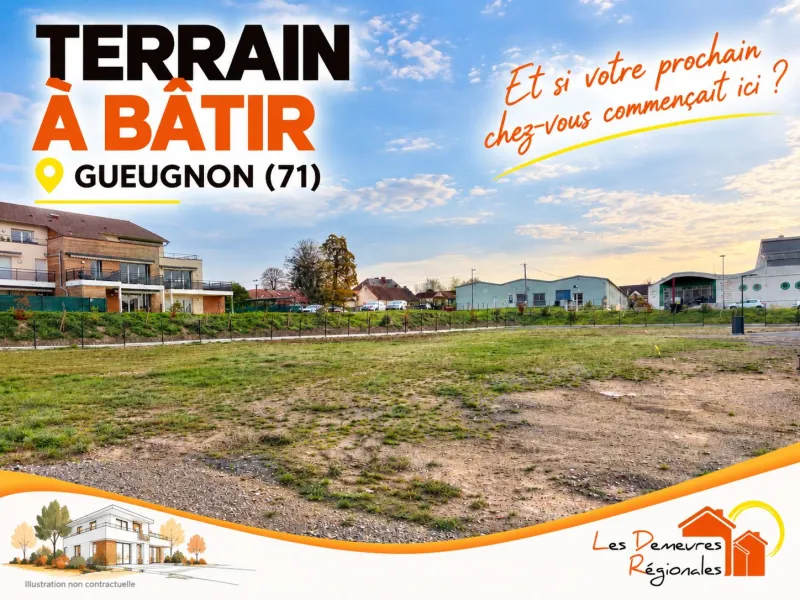 Terrain à bâtir à Gueugnon