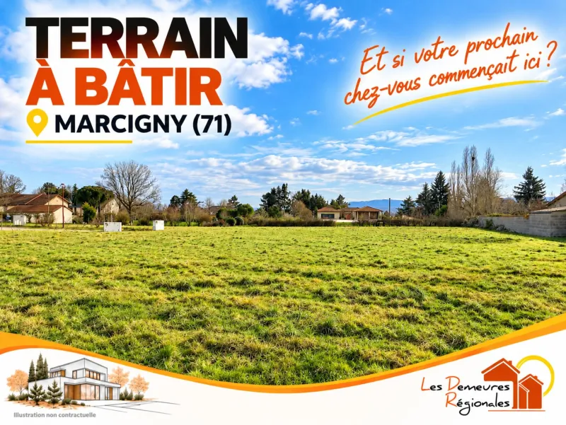 Terrain à bâtir à Marcigny