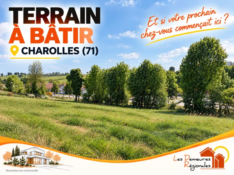 Terrain à bâtir à Charolles