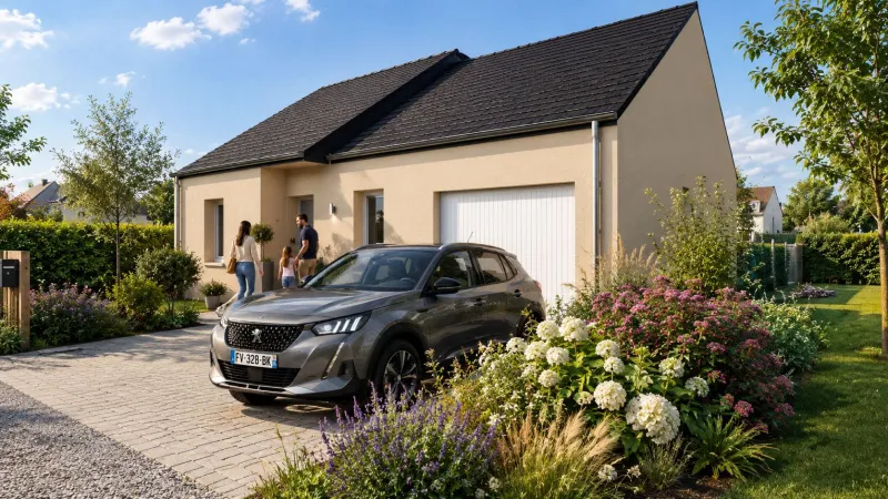 Guillerm 2 Chs + Garage, modèle de maison Maisons Françaises Bretonnes