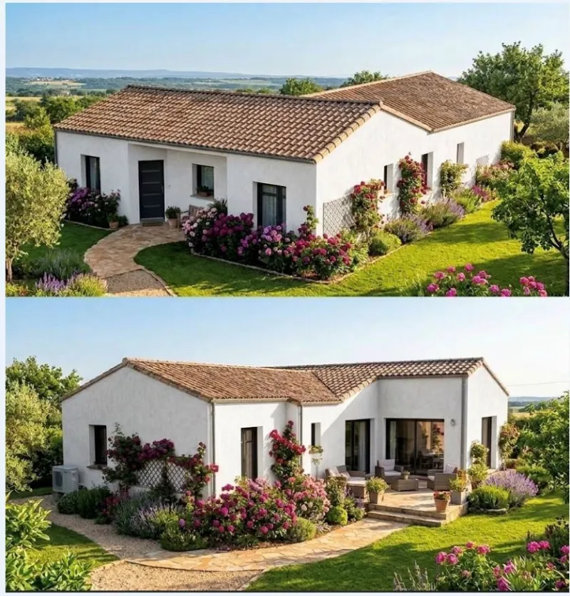 Maisons 3 chambres avec cellier et un garage à vélo, modèle de maison Maisons du Marais