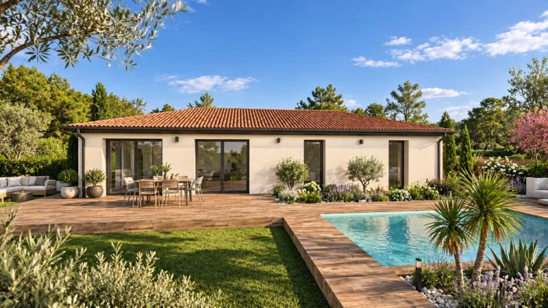 Maison neuve à Blyes