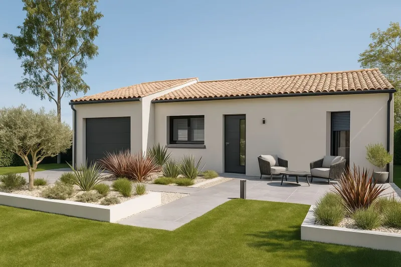 Maison neuve à Montfaucon-Montigné
