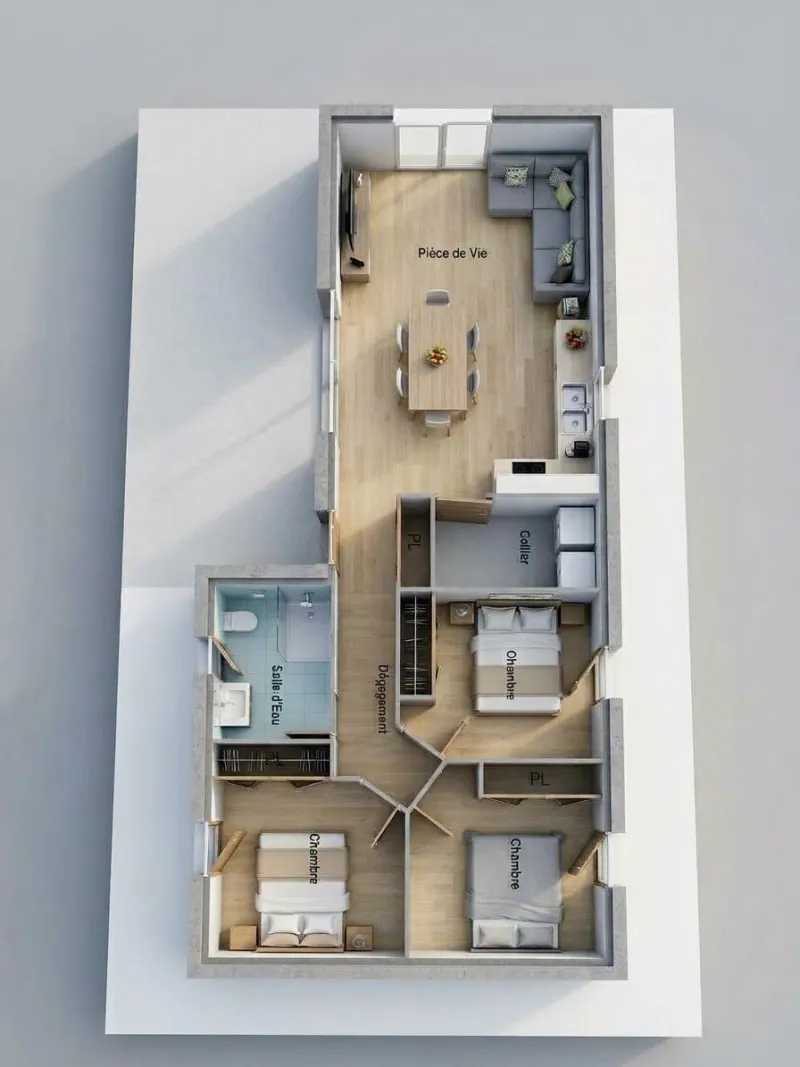 Fitzjones P Pied, modèle de maison Maisons d'en France Sud Ouest