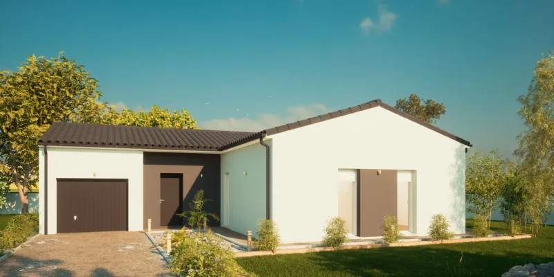 Maison neuve à Ligugé