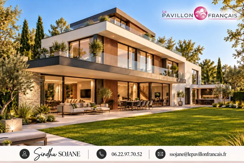 Modèle TP - 250m2 - R+1, modèle de maison Le Pavillon Français