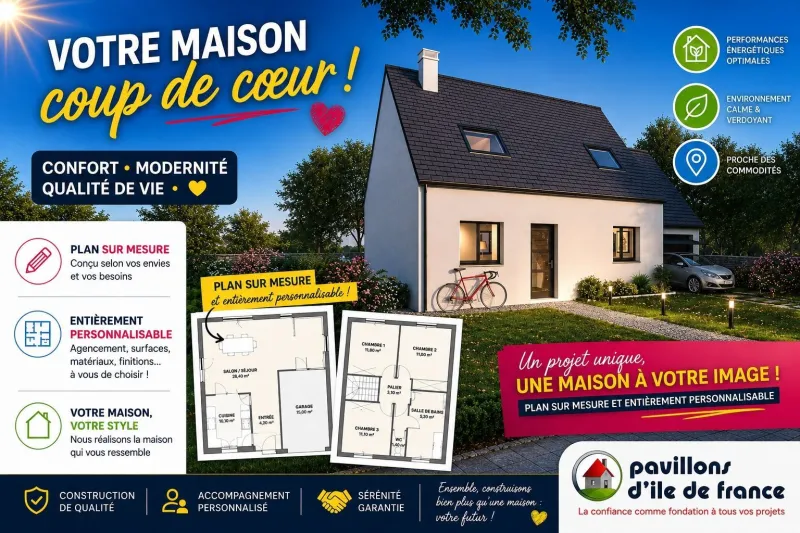 Maison neuve à Trilport