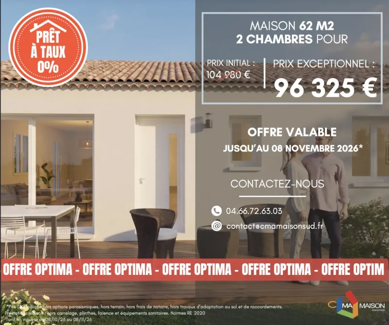 Optima 26 Pp, modèle de maison C Ma Maison