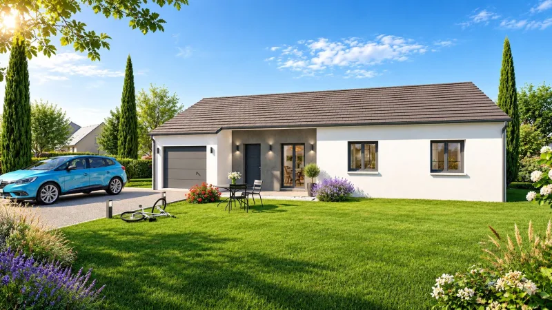 Maison neuve à Bâgé-Dommartin