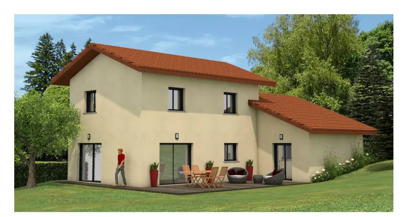 Marignier 1, modèle de maison DEMEURES RHÔNE-ALPES