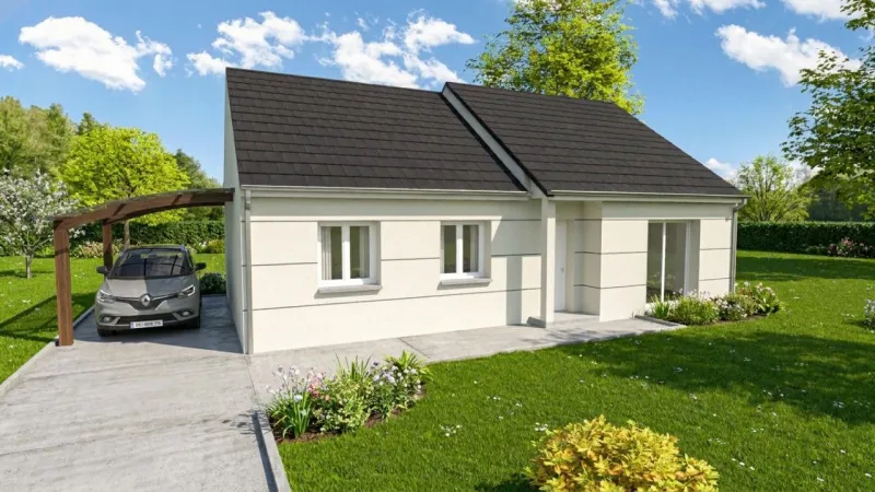 Maison neuve à Marville-Moutiers-Brûlé