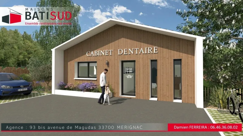 Modèle de 100 m² à 180 000,00 €, modèle de maison MAISONS BATI SUD