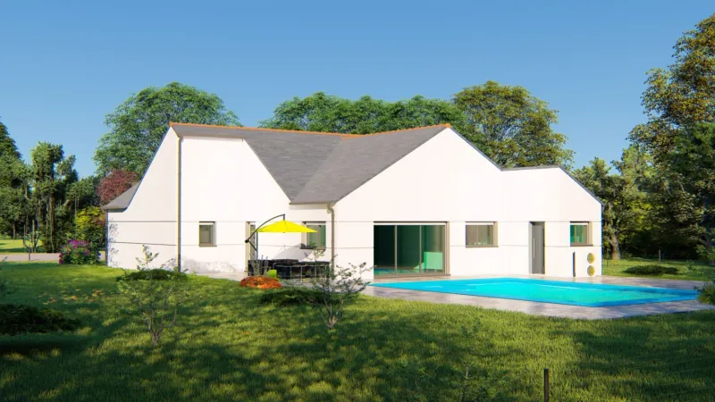 Modele 21-3ch126, modèle de maison Prestige Réalisation