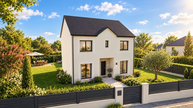 Maison neuve à Villevaudé