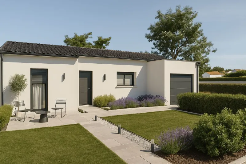 Maison neuve à Saint-Germain-de-Longue-Chaume