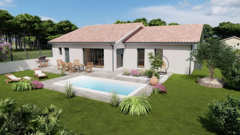 Dufourcq, modèle de maison Maisons d'en France Sud Ouest