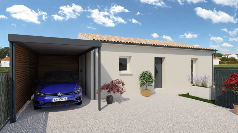 Maison neuve à Gond-Pontouvre