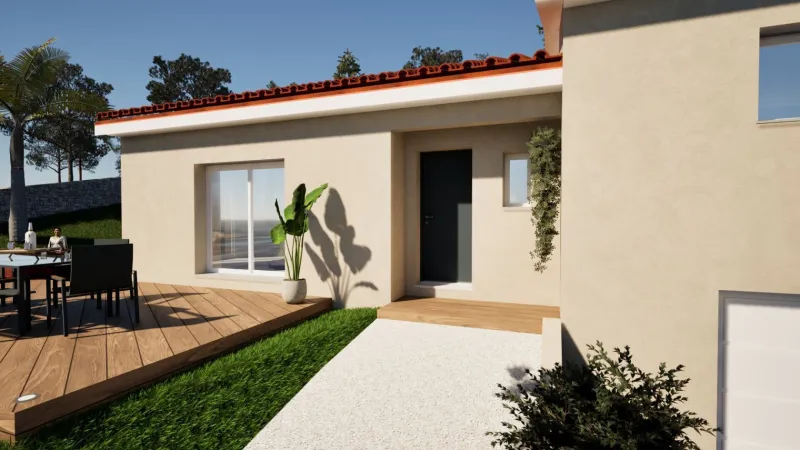 Maison neuve à Saint-Cyprien