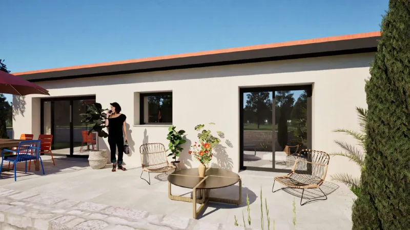 Maison neuve à Saint-Cyprien