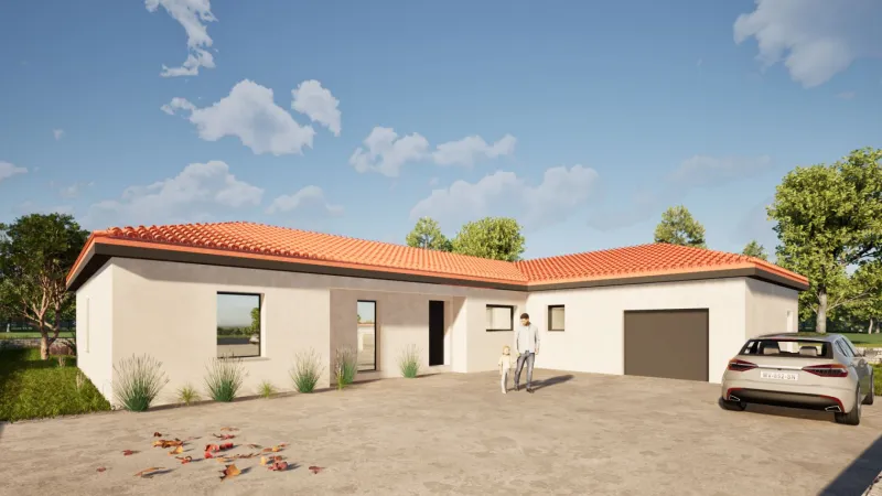 Maison neuve à Veauche