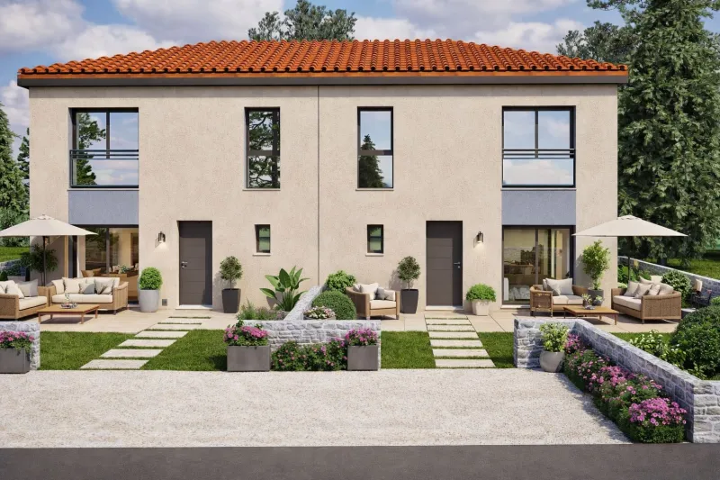 Maison neuve à Saint-Cyprien