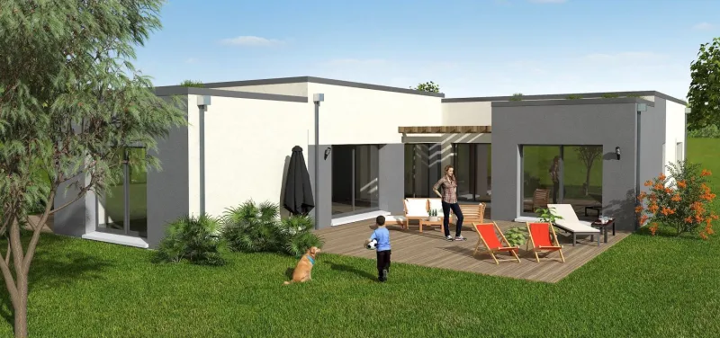 Alix 3ch134, modèle de maison Maisons Chênes