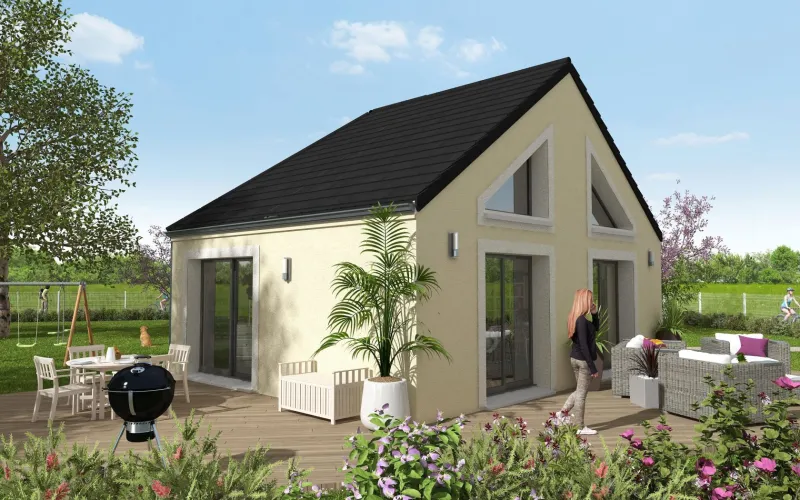 Juliette 4ch126, modèle de maison Maisons Chênes