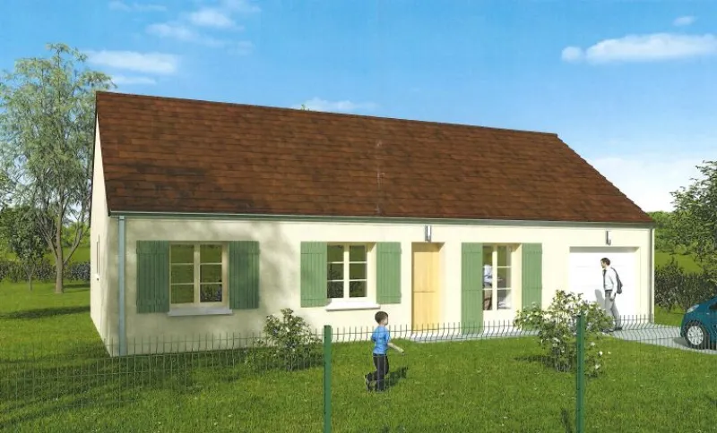 Maison neuve à Sergines