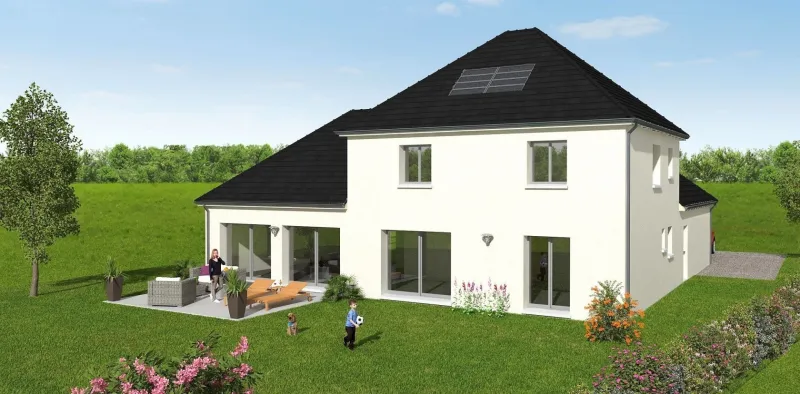Maison neuve à Cravant