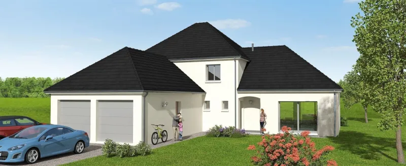 Lana 4ch165, modèle de maison Maisons Chênes