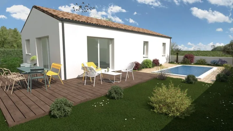 Maison neuve à Longeville-sur-Mer